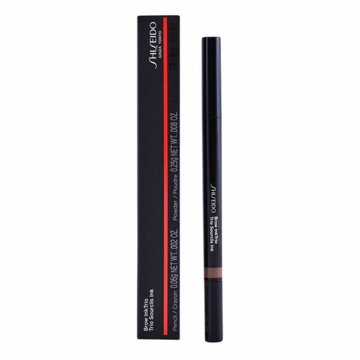 Lápis para Sobrancelhas Shiseido Brow InkTrio Nº 02 - Fabulosa