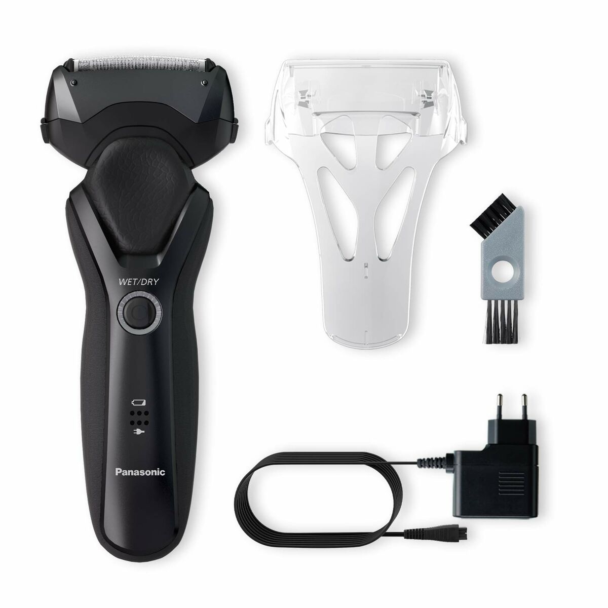 Máquina de Barbear Elétrica Recarregável Panasonic Wet&Dry ES-RT37-K503 (1 Unidade) - Fabulosa