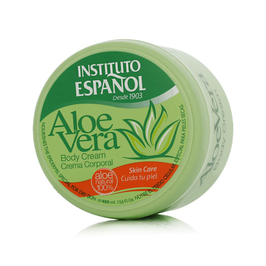 Creme Corporal Com Aloé Vera Instituto Español 400 ml - Fabulosa