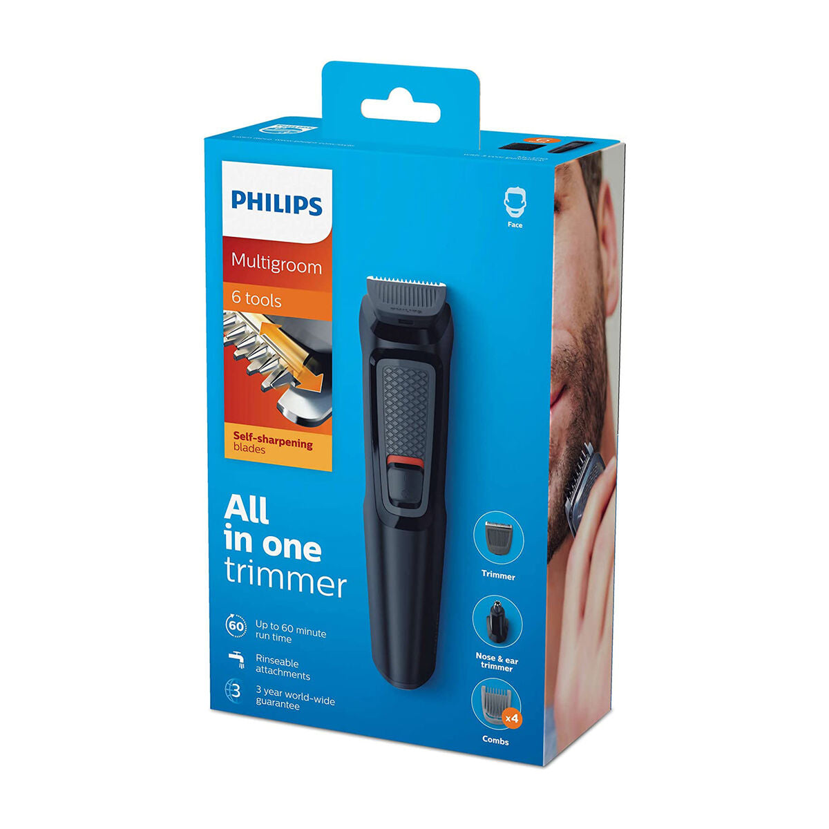 Aparadores de Cabelo Philips MG3710/15 Precisão - Fabulosa