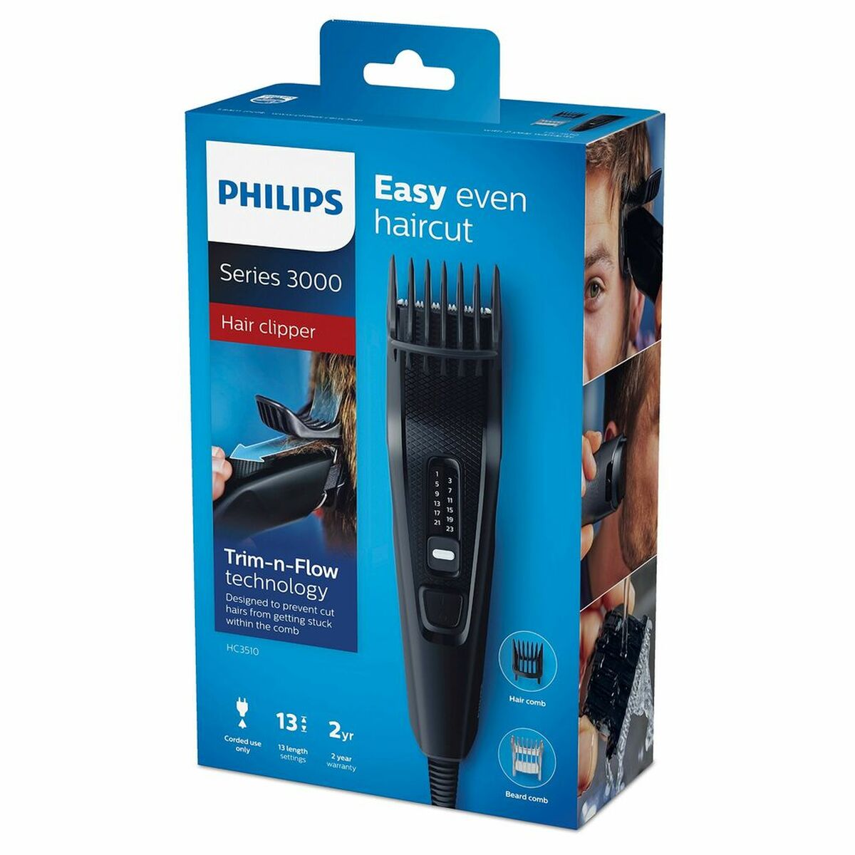 Aparadores de Cabelo Philips serie 3000 - Fabulosa