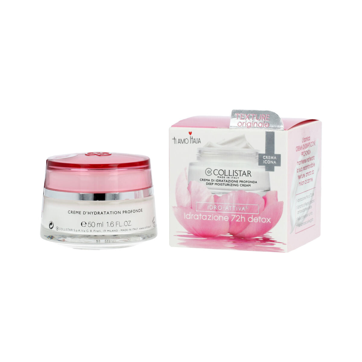 Creme Facial Hidratante Collistar Idro-Attiva 50 ml - Fabulosa