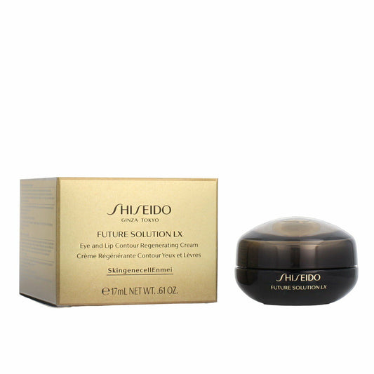 Creme Antienvelhecimento para o Contorno de Olhos e Lábios Shiseido Future Solution LX 17 ml - Fabulosa